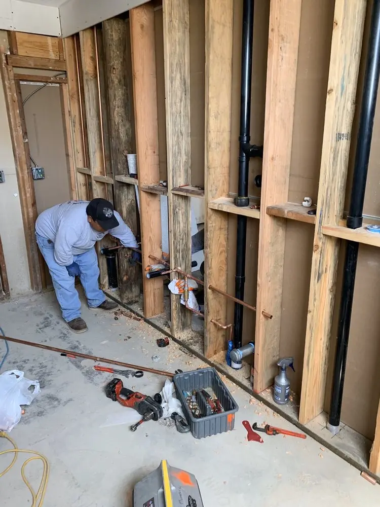 Commercial rough-in plumbing for Gas Line Repair in Wexford-Thornapple